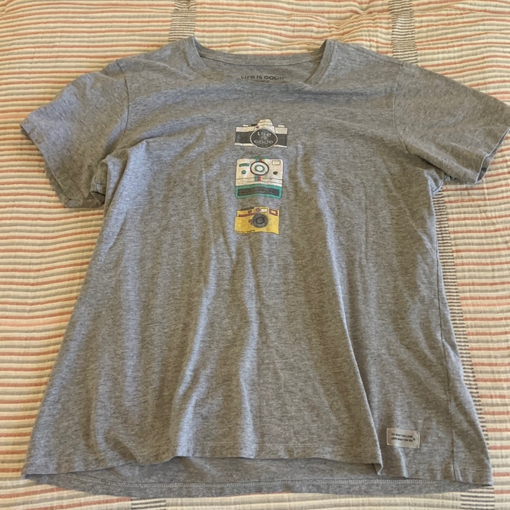 Life is Good Crusher T-shirt